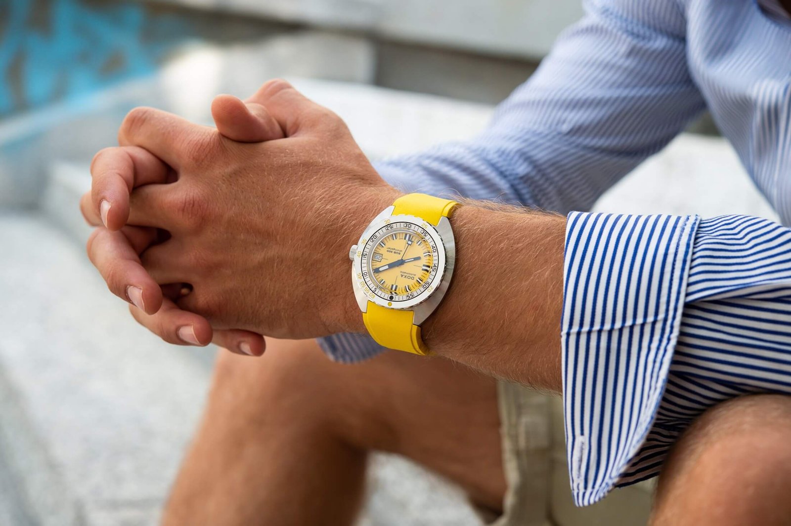 DOXA SUB300 Yellow