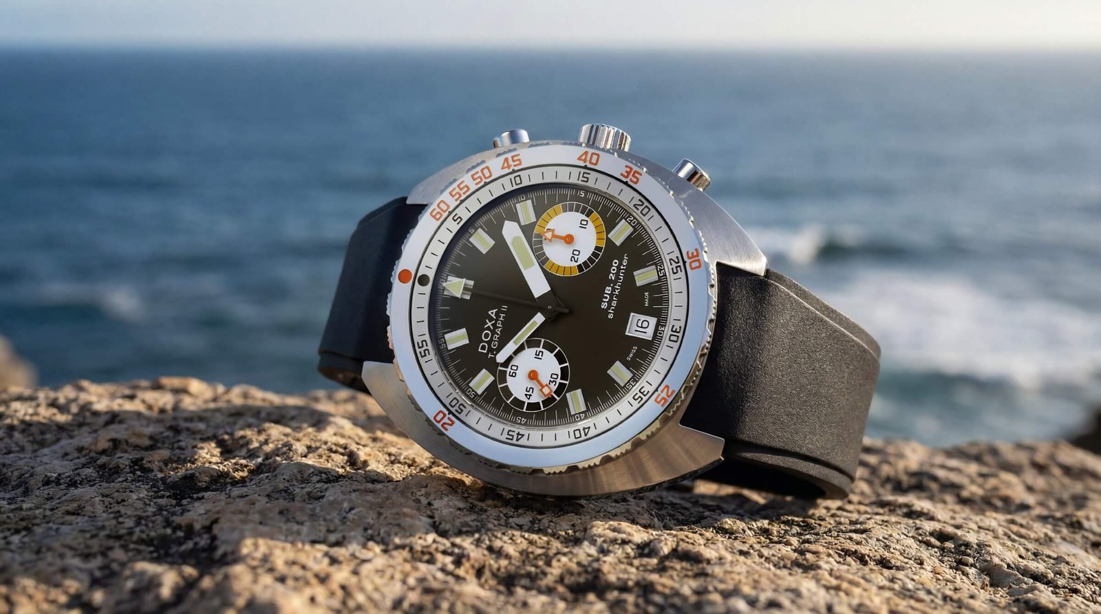 doxa sub 200 t graph ii -black