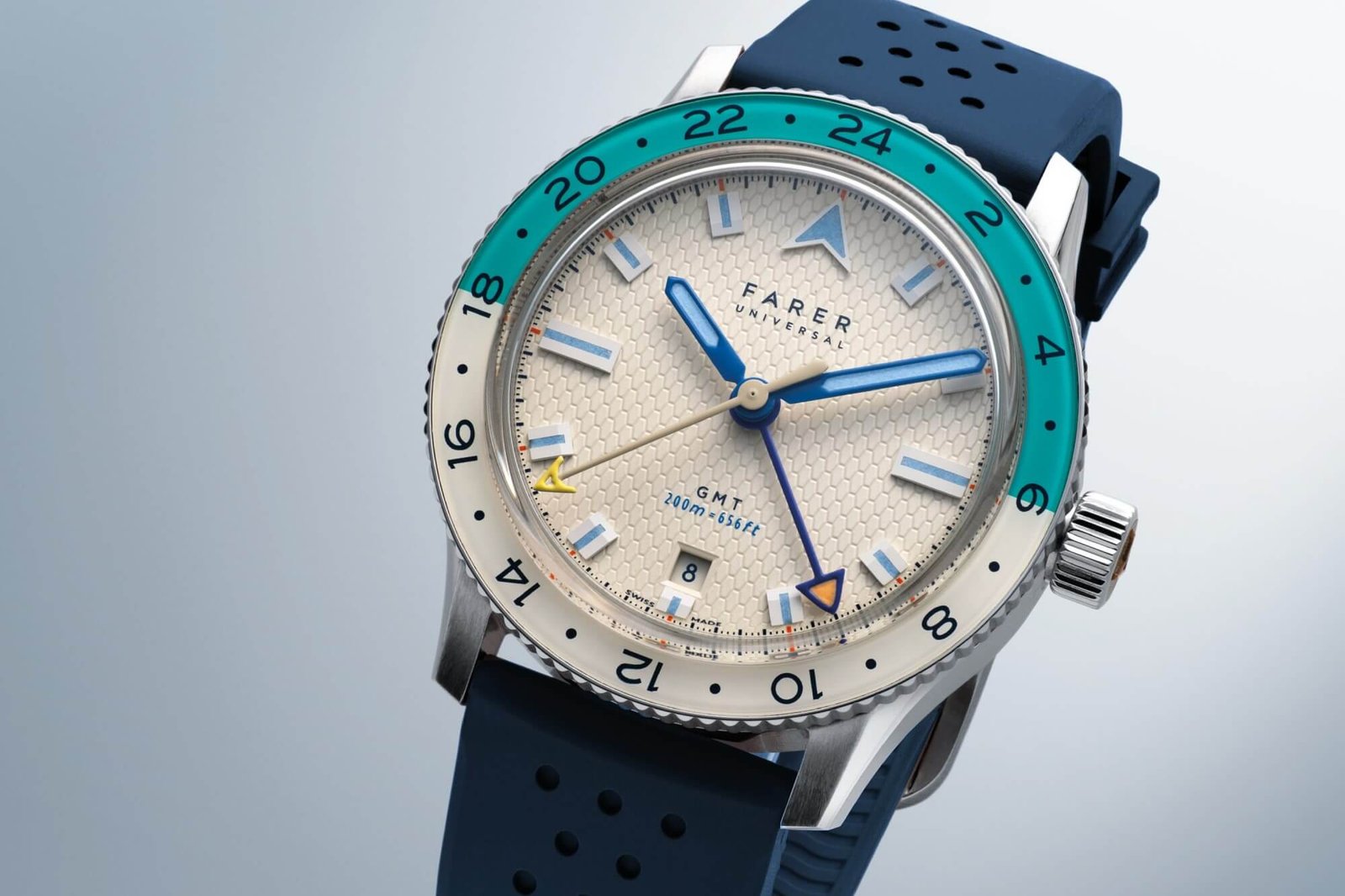 Farer GMT Bezel Charton Green