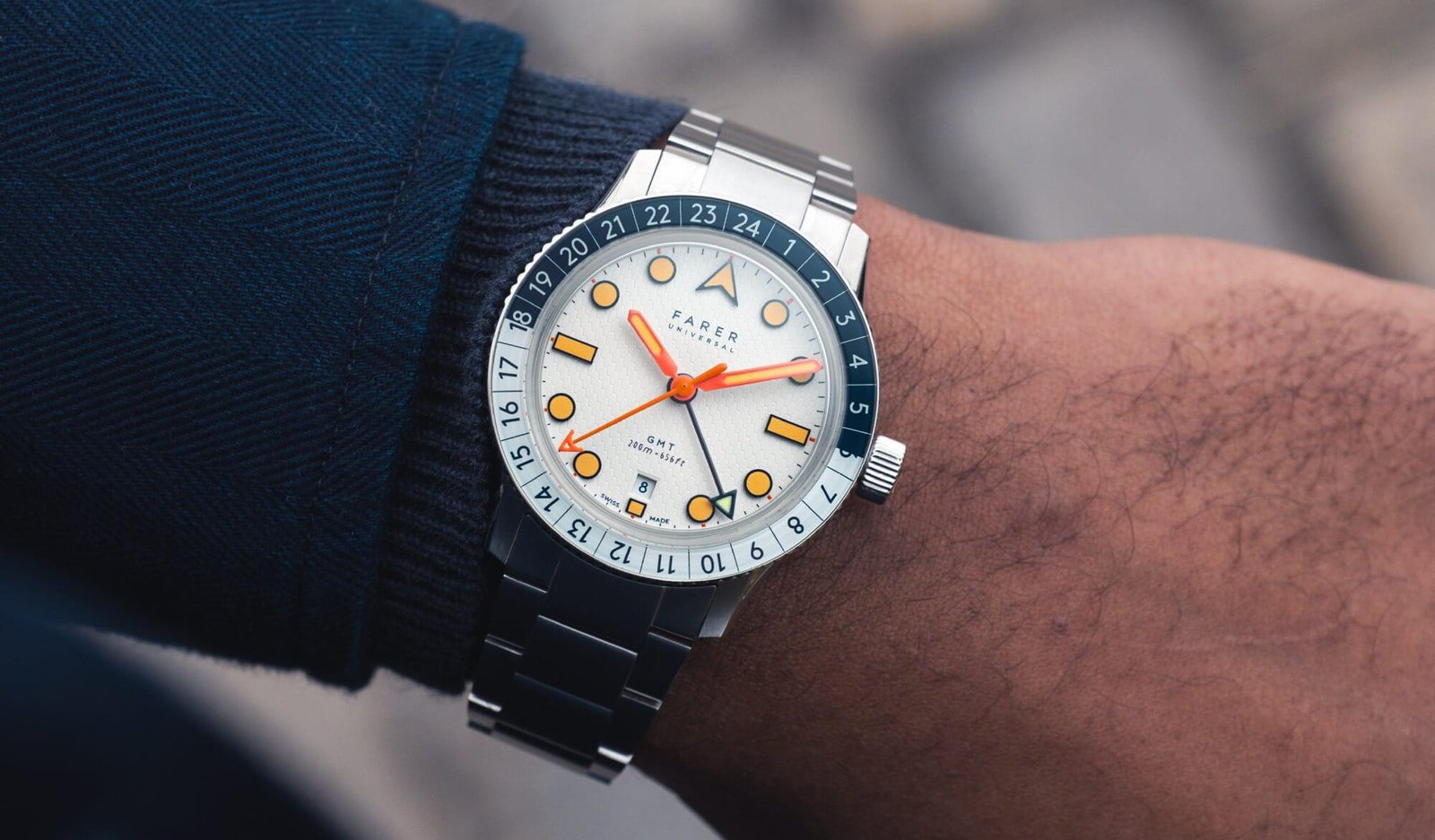 Farer GMTBezel Maze Blue