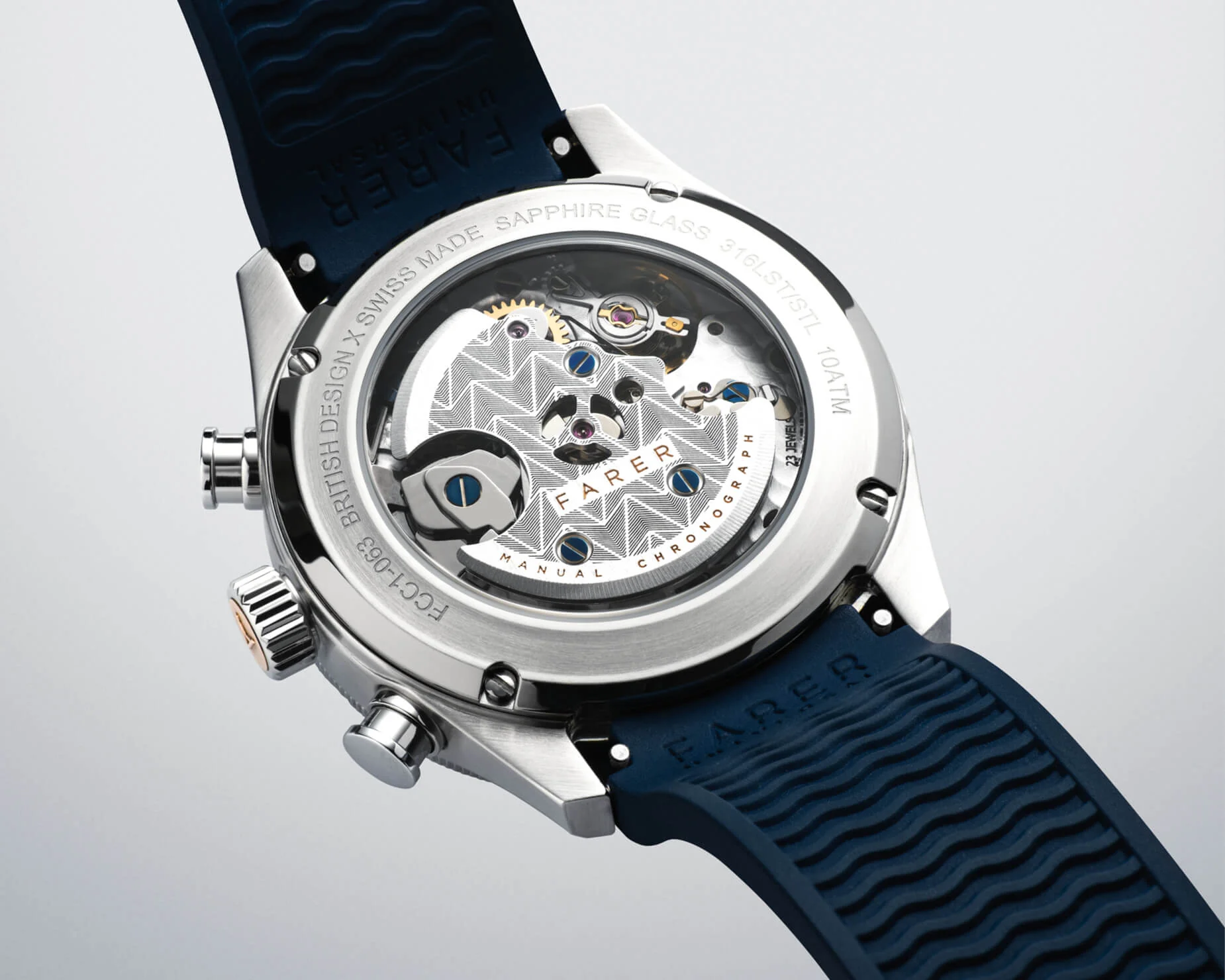 Farer Racing Chronograph Caseback