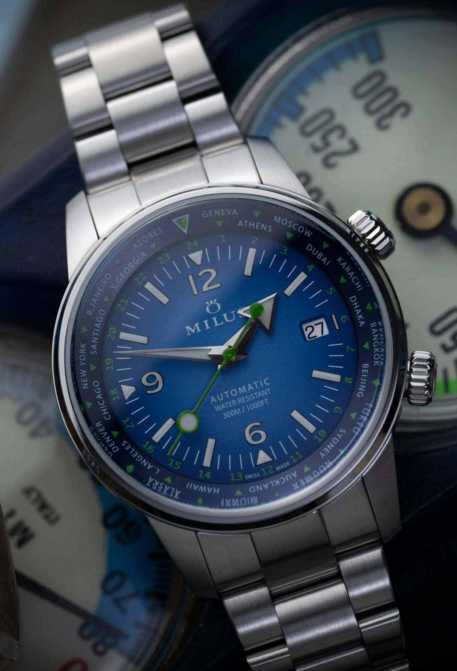 Milus Archimedes WorldTimer Blue Odyssey