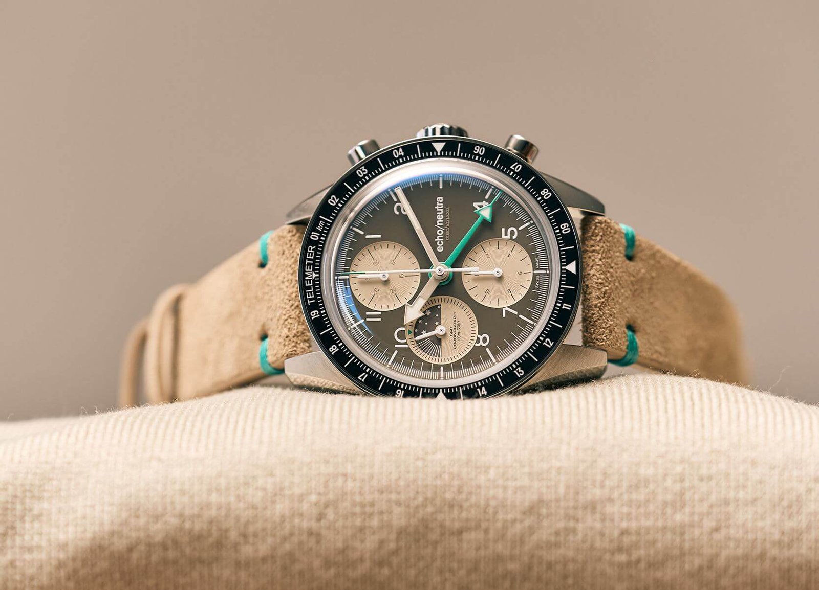 Echo Neutra 1956 Chrono GMT Cappuccino