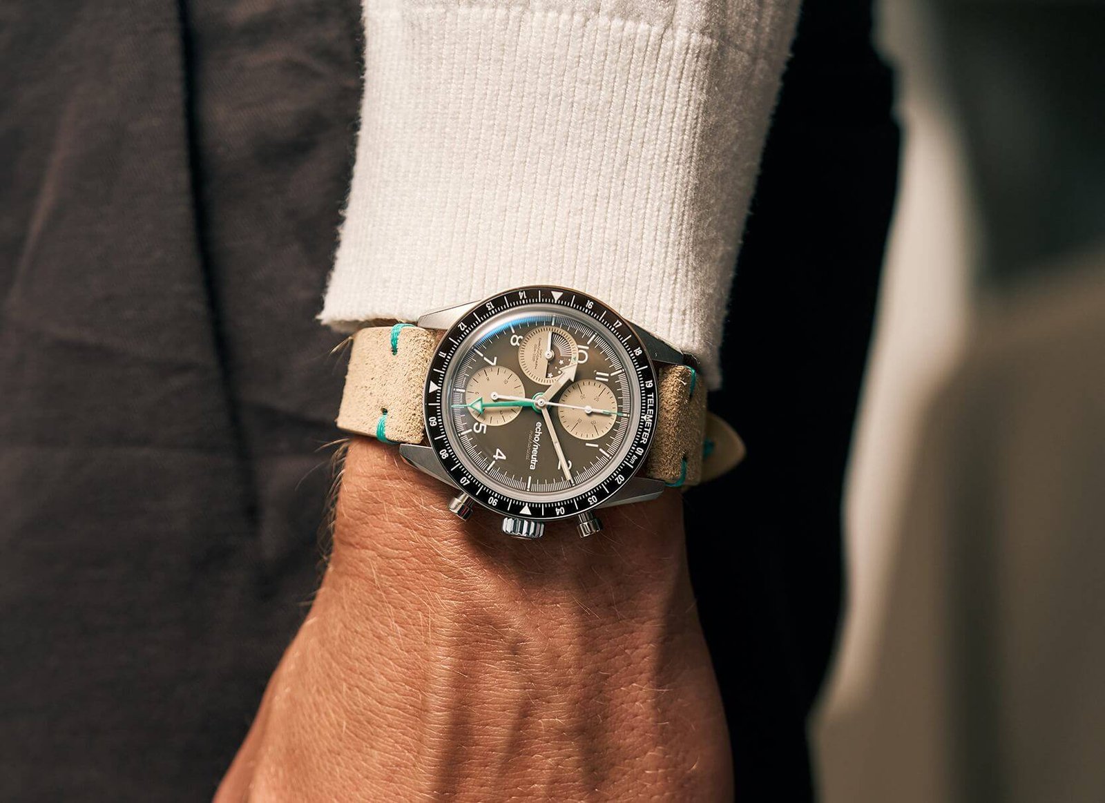 Echo Neutra 1956 Chrono GMT Cappuccino