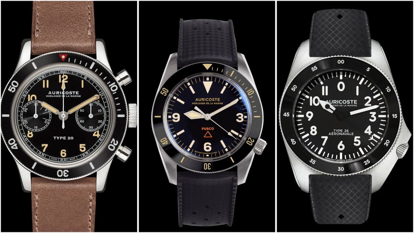 Auricoste watch collection